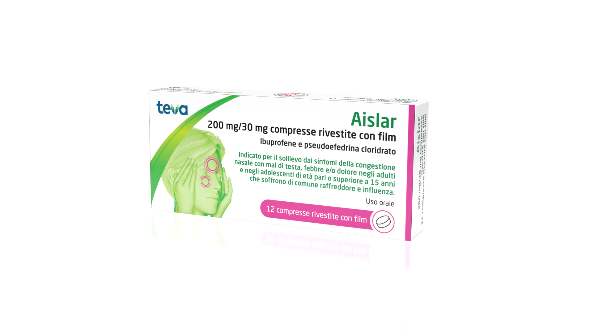 AISLAR*12CPR RIV 200MG+30MG - farmachicca