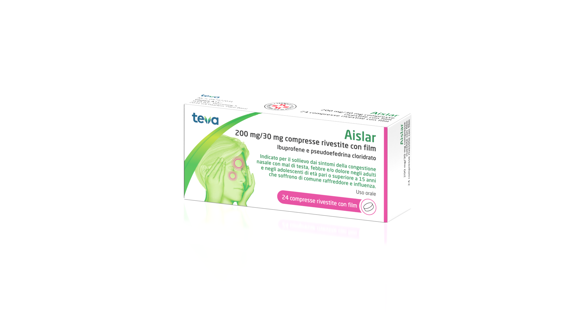 AISLAR*24CPR RIV 200MG+30MG - farmachicca