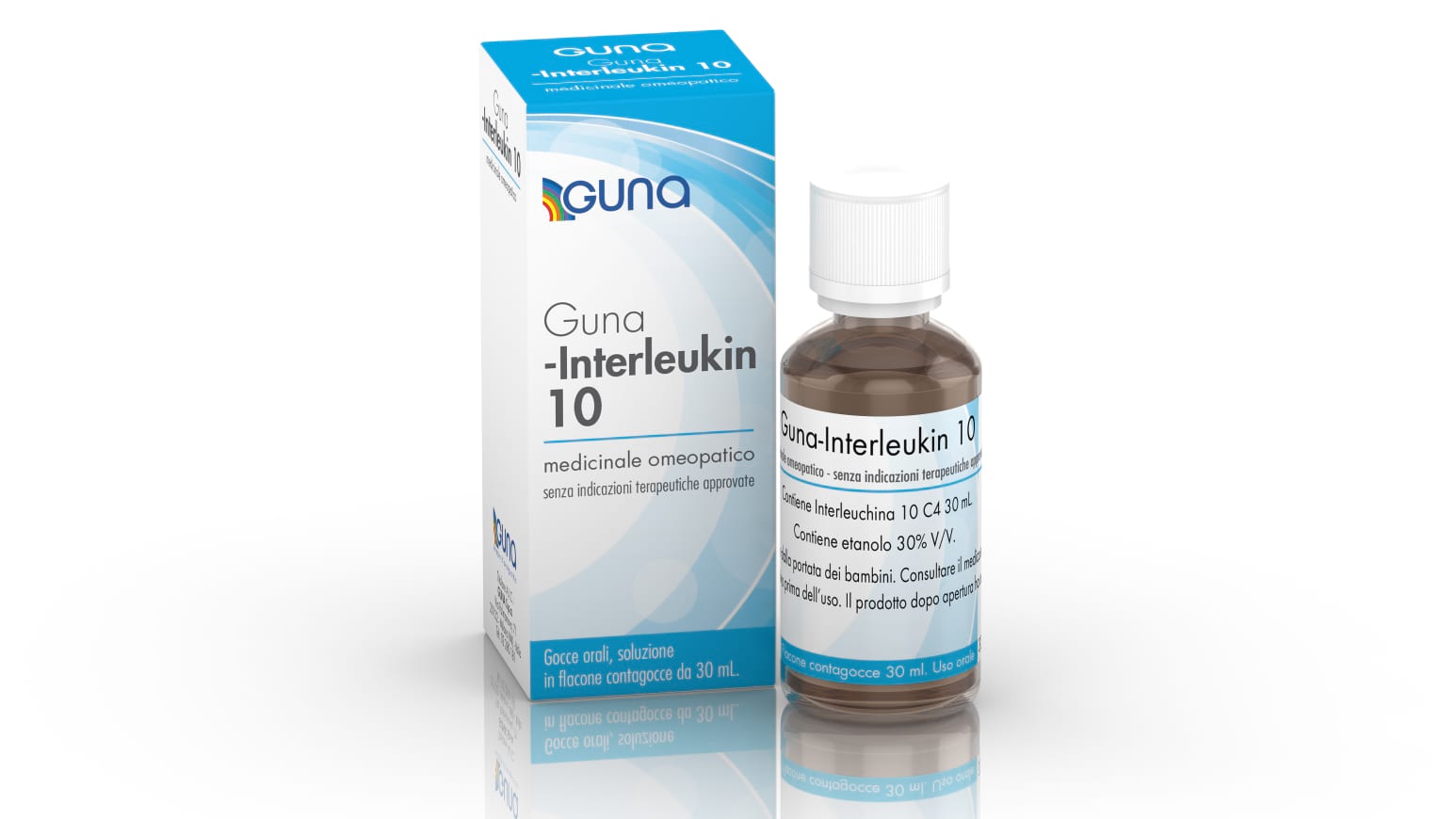 GUNA INTERLEUKIN 10*C4 GTT30ML - farmachicca