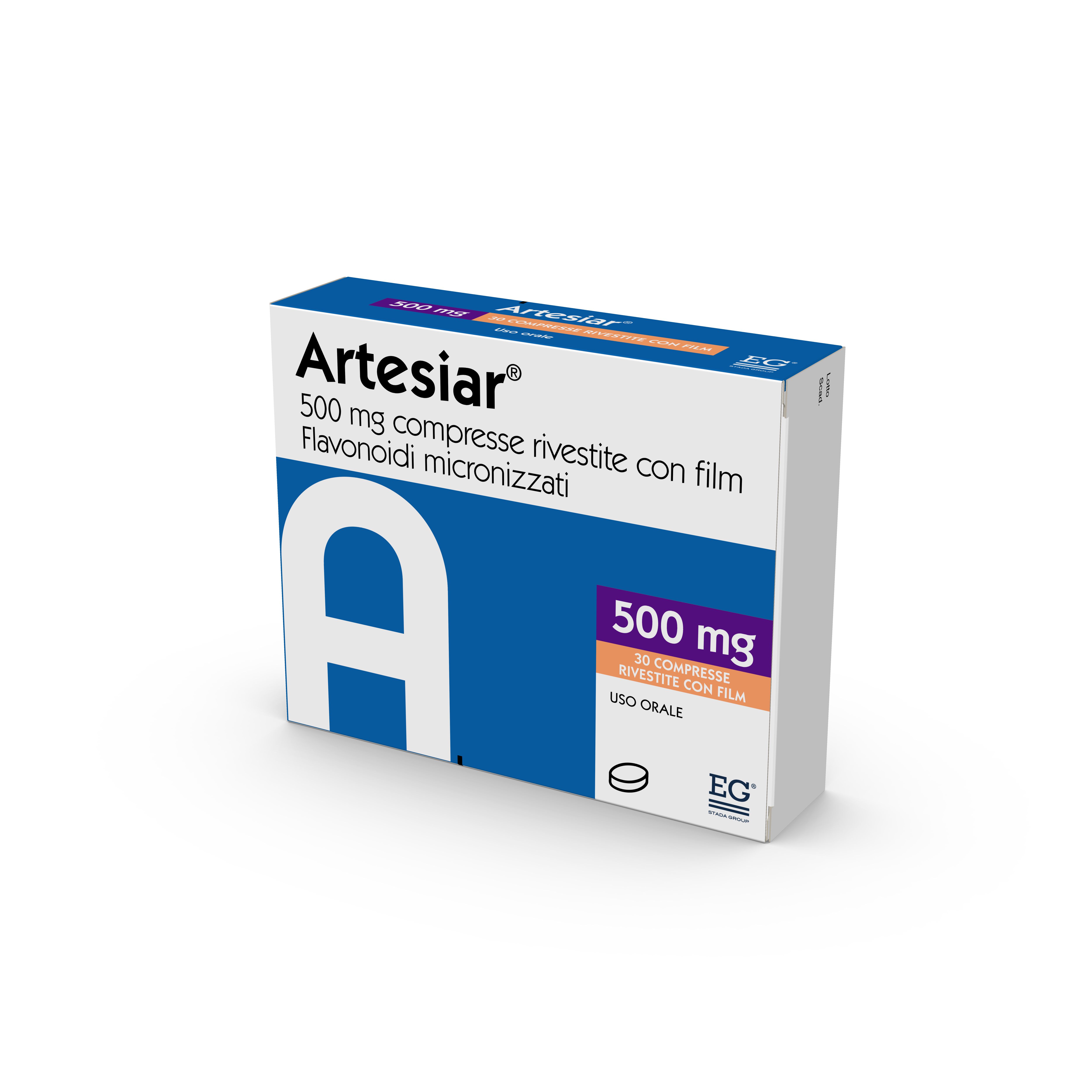 ARTESIAR*30CPR RIV 500MG - farmachicca