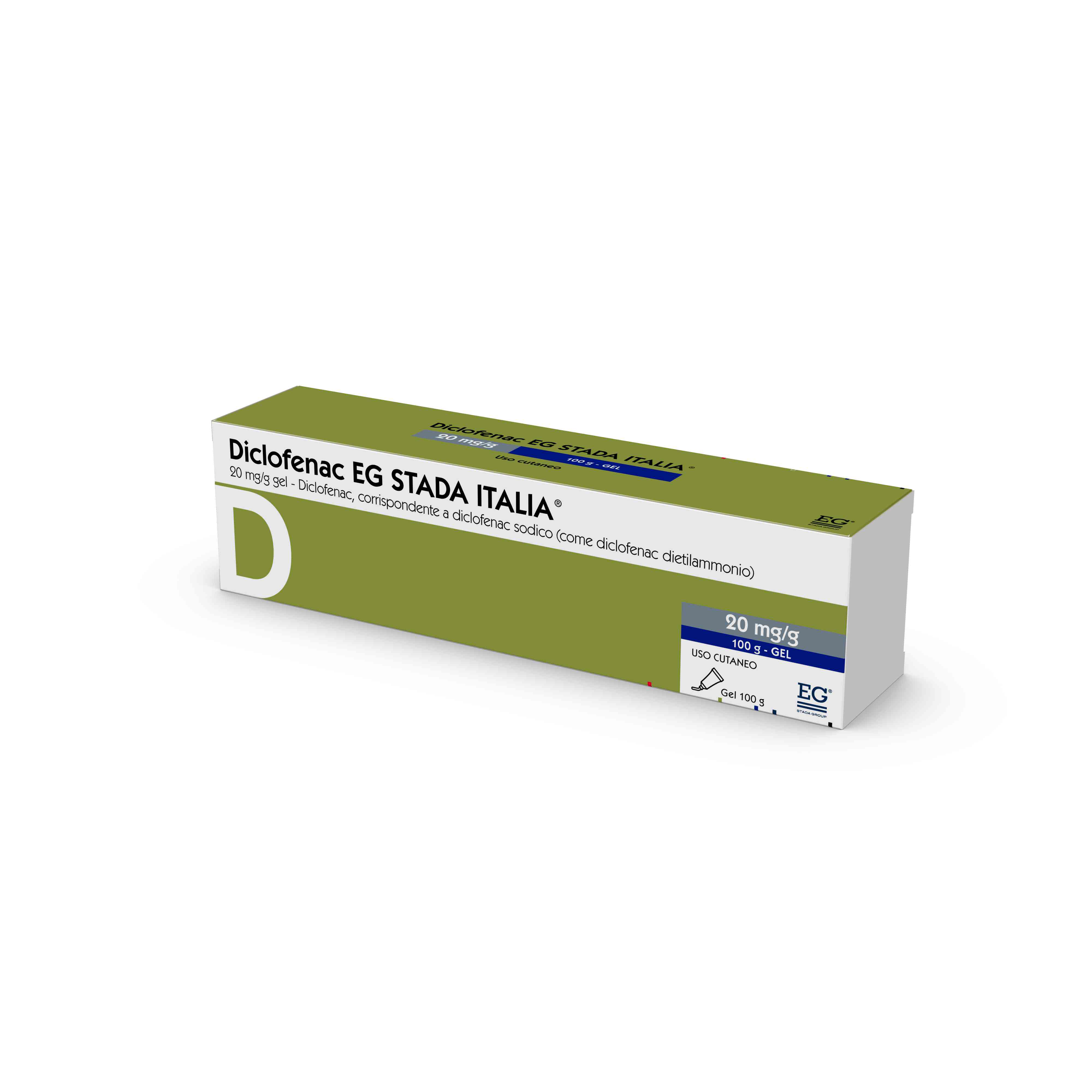 DICLOFENAC EG*GEL 100G 20MG/G - farmachicca