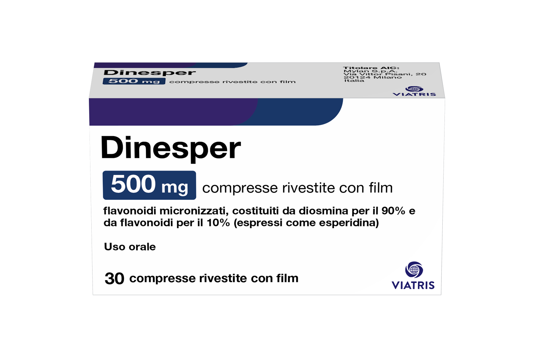 DINESPER*30CPR RIV 500MG - farmachicca