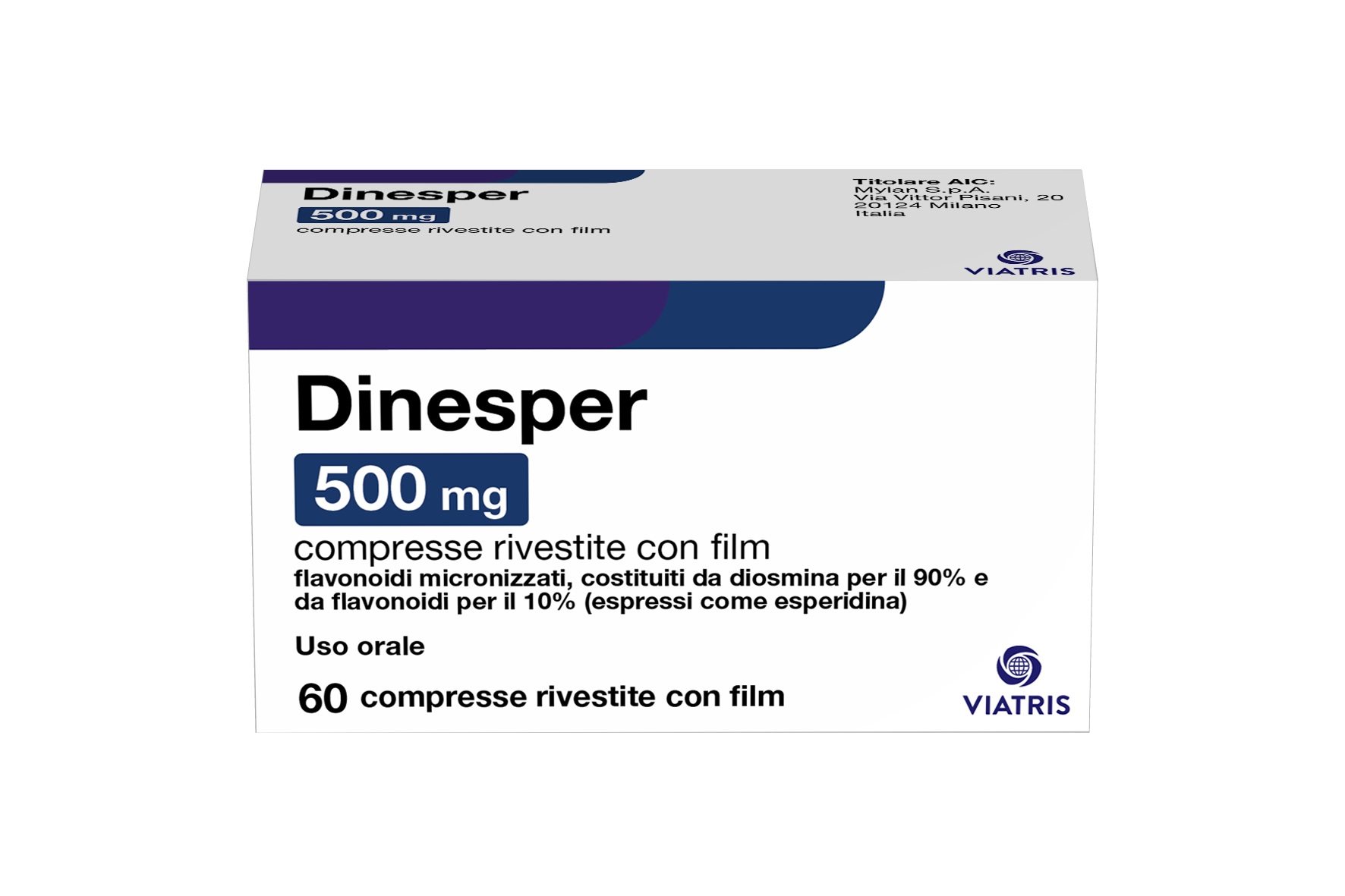 DINESPER*60CPR RIV 500MG - farmachicca