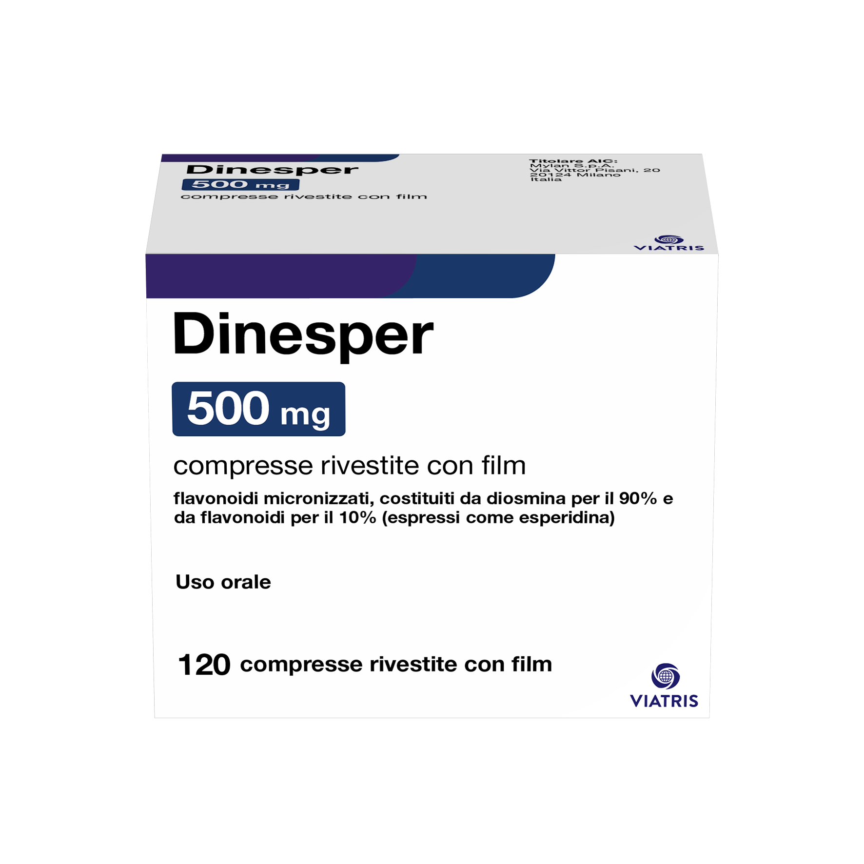 DINESPER*120CPR RIV 500MG - farmachicca