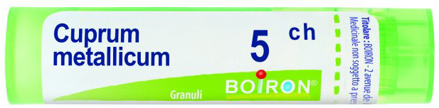 CUPRUM METALLICUM 5 CH GRANULI - farmachicca