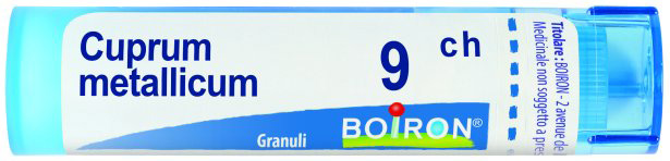 CUPRUM METALLICUM 9 CH GRANULI - farmachicca