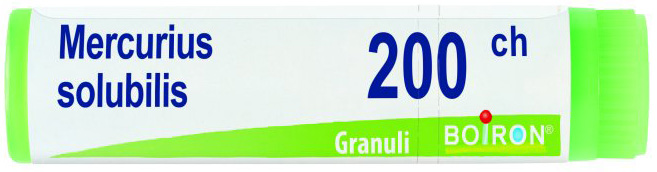 MERCURIUS SOLUBILIS 200 CH GLOBULI - farmachicca