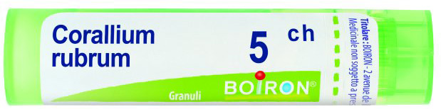 CORALLIUM RUBRUM 5CH GRANULI - farmachicca