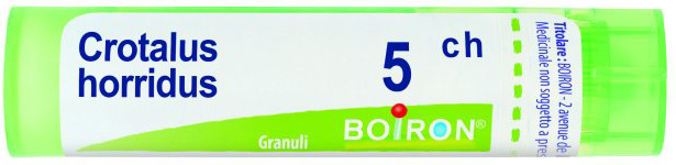 CROTALUS HORRIDUS 5CH GRANULI - farmachicca