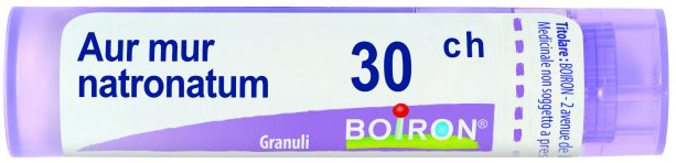 AURUM MURIATICUM NATR 30CH GRANULI - farmachicca