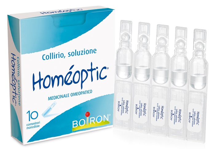 HOMEOPTIC COLLIRIO MONODOSE 10 FIALE 0,4 ML - farmachicca