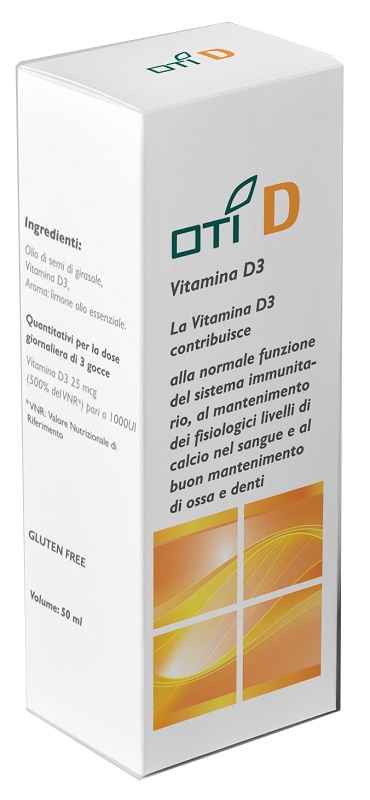 OTI D VITAMINA D3 GOCCE 50ML - farmachicca