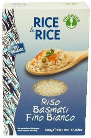 RICE&RICE RISO BASMATI BIANCO 500 G - farmachicca