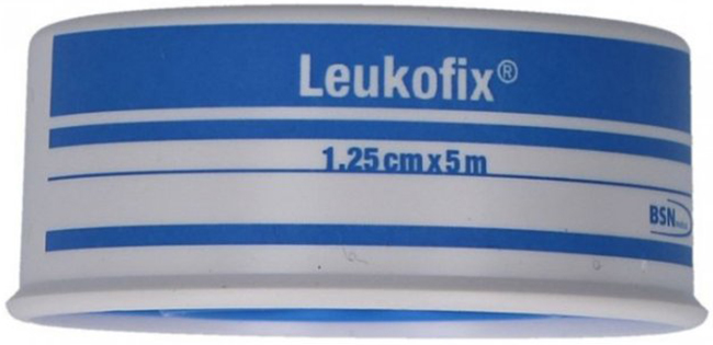 CEROTTO CHIRURGICO IN ROCCHETTO LEUKOFIX IPOALLERGENICO 1,25X500 CM - farmachicca