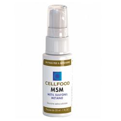CELLFOOD MSM METIL SULFONIL METANO SOLUZIONE SALINA COLLOIDALE 30 ML - farmachicca