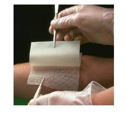 GARZA MEDICATA BACTIGRAS CON CLOREXIDINA ACETATO 0,5% 10X10CM 10 PEZZI - farmachicca