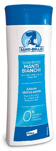 SANO E BELLO SHAMPOO MANTI BIANCHI LUNGHI 250 ML - farmachicca
