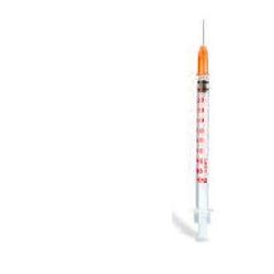 SIRINGA PER INSULINA 1 ML AGO GAUGE 25 1 PEZZO - farmachicca