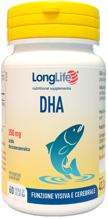 LONGLIFE DHA 200 MG 60 PERLE - farmachicca