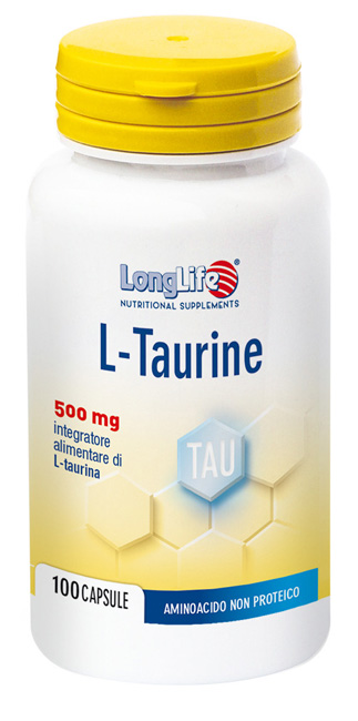 LONGLIFE LTAURINE 500 MG 100 CAPSULE - farmachicca