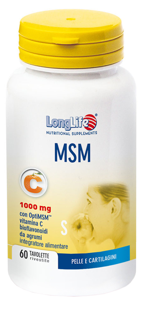 LONGLIFE MSM 1000 MG 60 TAVOLETTE - farmachicca