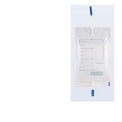 SACCA DA GAMBA PER RACCOLTA URINA TUBO DI COLLEGAMENTO 10CM 750ML - farmachicca