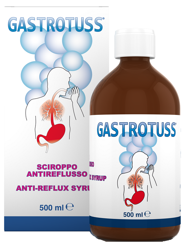 SCIROPPO ANTIREFLUSSO GASTROTUSS 500 ML - farmachicca