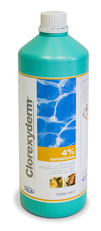 CLOREXYDERM SOLUZIONE 4% 1000 ML - farmachicca