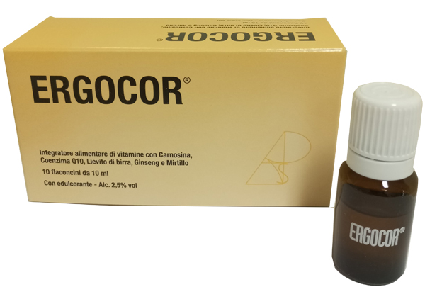 ERGOCOR 10 FLACONCINI 121 G - farmachicca