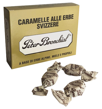 PETER BRONCHIAL CARAMELLA PROPOLI 50 G - farmachicca