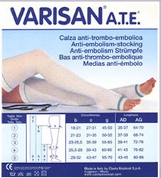 VARISAN ATE 18MMHG MONOCOLLANT SX AGTL PA BIANCO 4 1PZ - farmachicca