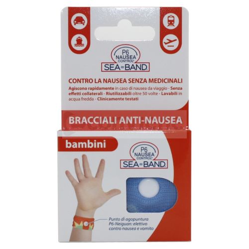 BRACCIALE ANTI NAUSEA PER BAMBINI P6 NAUSEA CONTROL 2 PEZZI - farmachicca