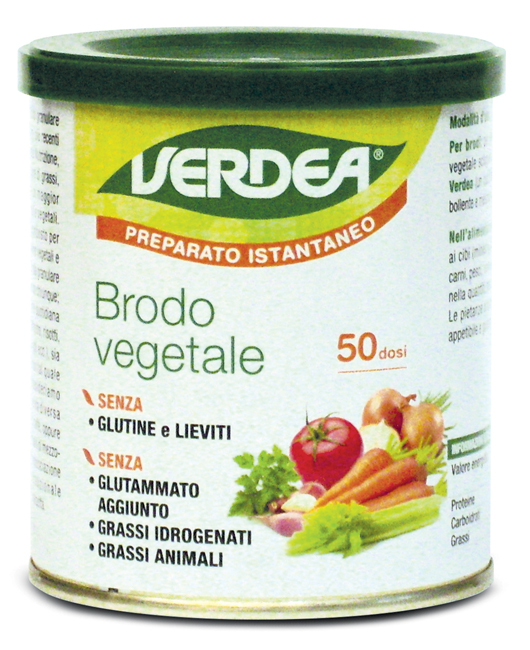 VERDEA PREPARATO ISTANTANEO BRODO VEGETALE 200 G - farmachicca