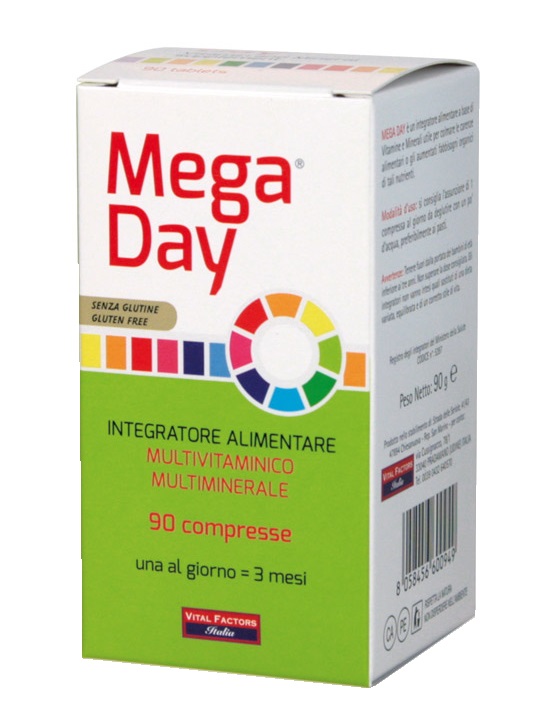 MEGA DAY 90 COMPRESSE - farmachicca