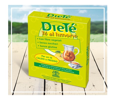 DIETE TE LIMONE SOLUBILE SENZA ZUCCHERO 10 BUSTINE - farmachicca