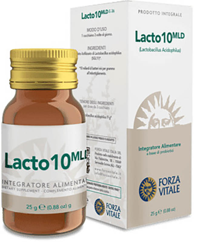 ECOSOL LACTO10 POLVERE 25 G - farmachicca