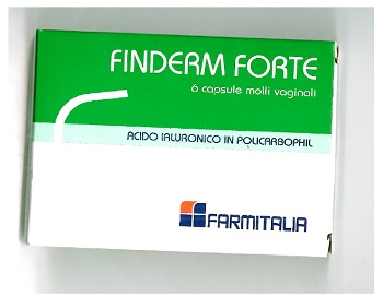 FINDERM FORTE CAPSULE MOLLI VAGINALI CONFEZIONE DA 6 PEZZI - farmachicca