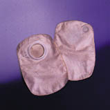 SACCA COLOSTOMIA A FONDO CHIUSO OPACA CON FILTRO INCORPORATO E RIVESTIMENTO IN TESSUTO CONSECURA 70MM 30 PEZZI - farmachicca