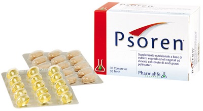 PSOREN 30 COMPRESSE+ 30 PERLE 46,5 G - farmachicca