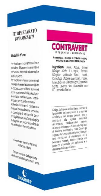 CONTRAVERT 50 ML SOLUZIONE IDROALCOLICA - farmachicca