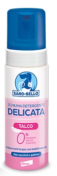 SANO E BELLO SCHIUMA DETERGENTE DELICATA CUCCIOLI NF 150 ML - farmachicca
