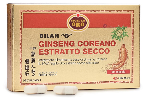 GINSENG BILAN-G 40 CAPSULE - farmachicca