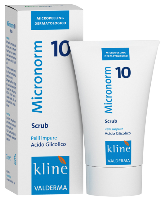 MICRONORM SCRUB 10 PEELING 75 ML - farmachicca