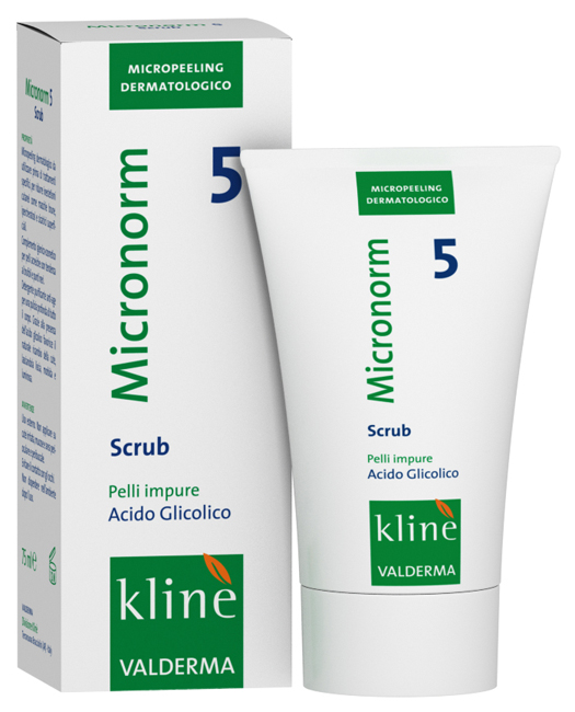 MICRONORM SCRUB 5 PEELING 75 ML - farmachicca