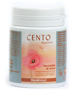 CENTO LASSATIVO ERBE 100 TAVOLETTE - farmachicca