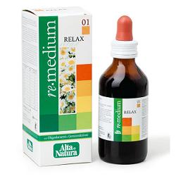 REMEDIUM 01 RELAX GOCCE 100 ML - farmachicca