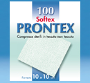 GARZA IN TESSUTO NON TESSUTO PRONTEX SOFT 10X10CM 100 PEZZI - farmachicca