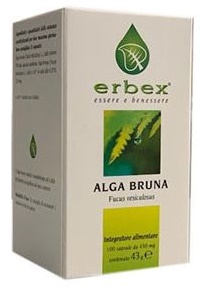 ALGA BRUNA 100 CAPSULE 430MG - farmachicca