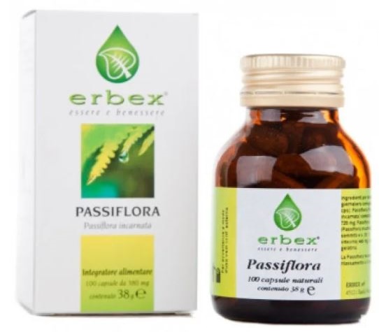 PASSIFLORA 100 CAPSULE 380MG - farmachicca