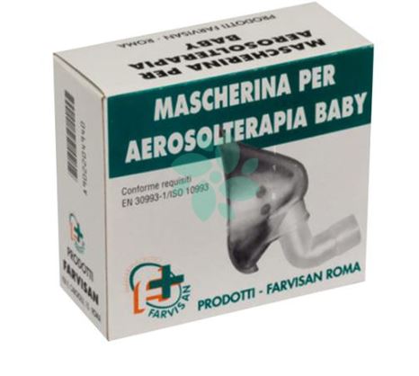 MASCHERA PEDIATRICA. RICAMBIO PER AEROSOLTERAPIA - farmachicca